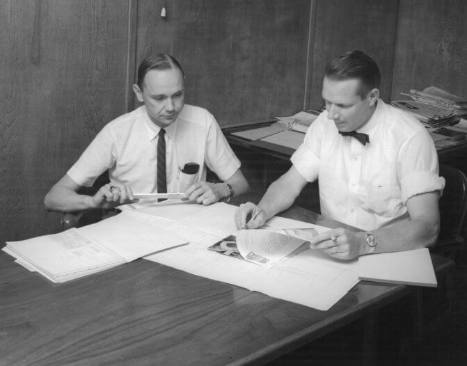 Thornton Stearns and Lewis B. Thompson Jr. founded VBC to address the need for vacuum-jacketed piping in the National Laboratories.